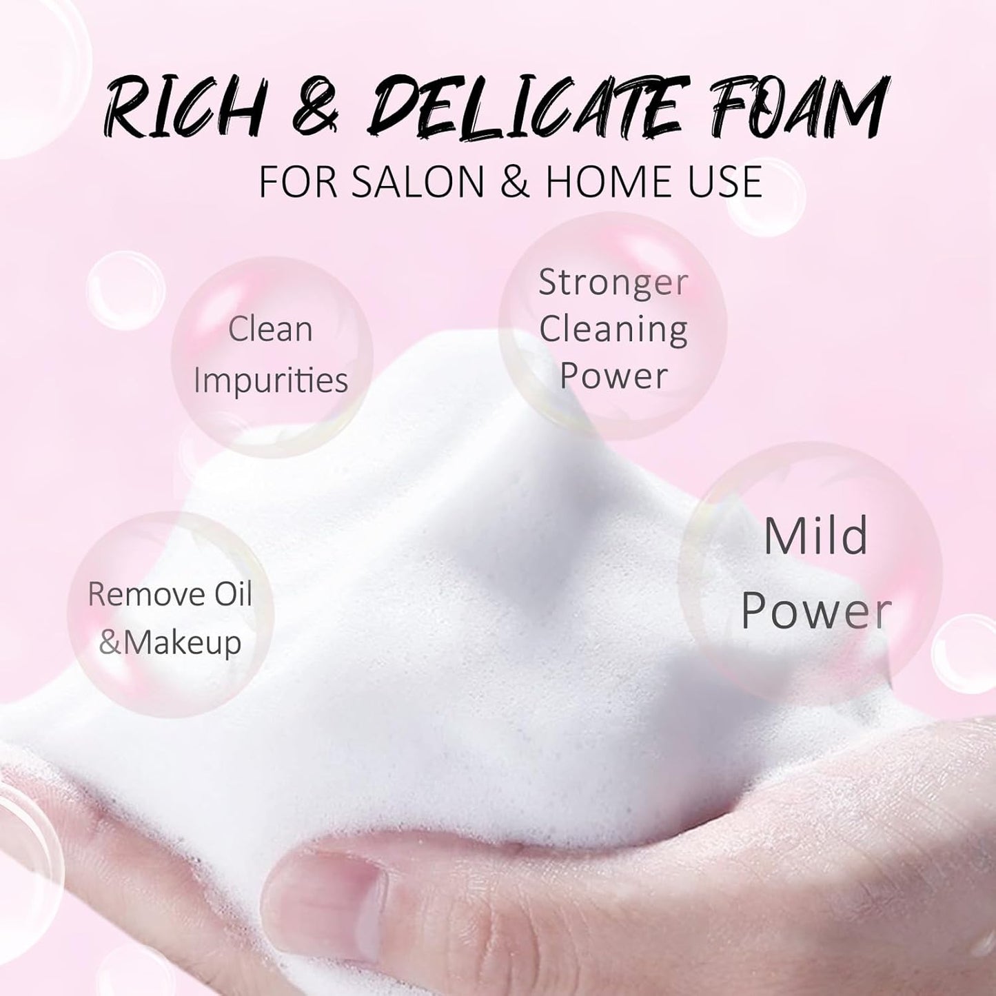 EMEDA Lash Shampoo Kit 2.02 fl oz Lash Cleaning Kit with Rechargeable Fan Dryer/Brush/Rinse Bottle, Oil-free Cleanser Wash for Extensions & Clusters & Natural Lashes, Cleaner for Eyelash Care(White)