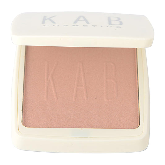 KAB Cosmetics - Pressed Powder - Ultra-Fine Pigment Shimmer Highlight Makeup in Hand-Picked Tones for All Skin Types – Cruelty-Free Face Highlighter for Poreless Look by KAB, Ballet Slipper