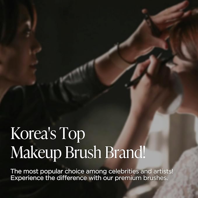 Piccasso Brush FB11 Spatula Brush – Professional Foundation Brush for Liquid Makeup, Flat and Soft Bristles for Seamless Application, Ideal for Liquid Foundation and Cream Face Makeup, Korean Product