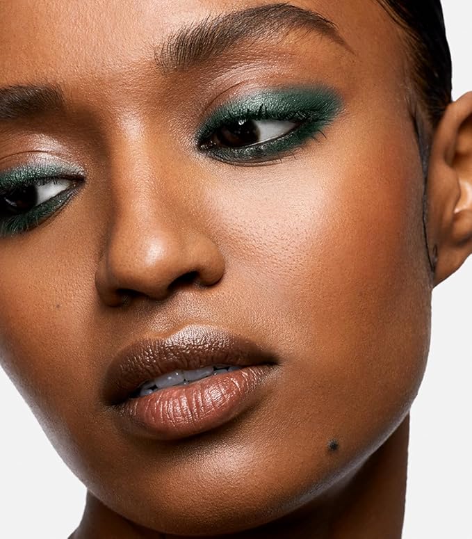 MAKE Beauty Diffusion Dew Skin Tint. Sheer to Medium Coverage Radiant Finish. Blurring, Smoothing, and Brightening for Glowing Complexion. Enhanced with Niacinamide and Adenosine. Bronze 14