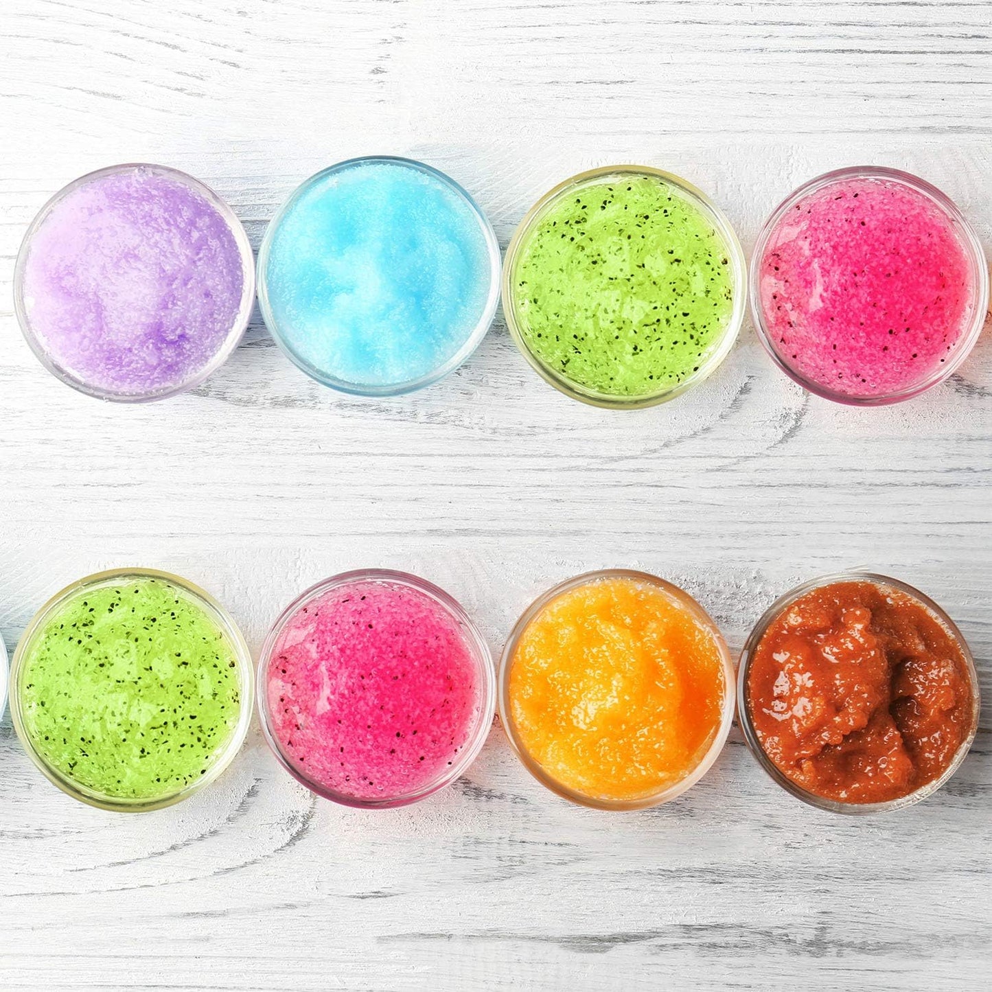 SATINIOR 36 Pieces 3 oz Plastic Jars with Lids Wide Mouth Airtight Reusable Container Acrylic Cosmetic Small Jars for Lotions Ointments Travel Toiletries Creams Make up Storage(Clear)