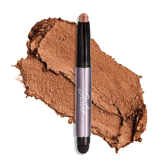 Julep Eyeshadow 101 Cream-to-Powder Waterproof Shadow Stick – Copper Shimmer – Long-Lasting, Crease-Proof, Shimmer Cream Eyeshadow with Built-in Smudger