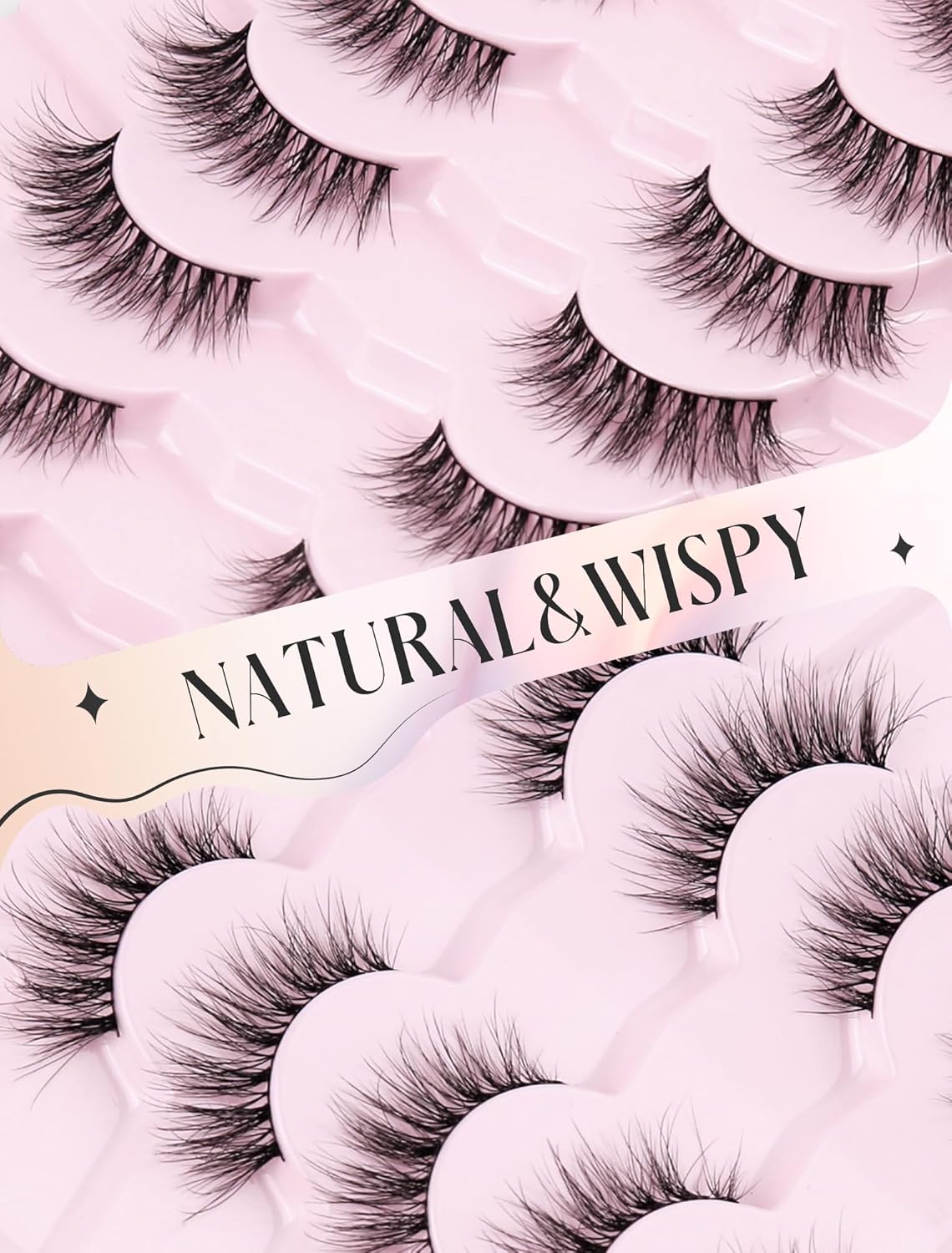 Wispy Lashes Natural Lashes Fake Lashes Natural Look False Eyelashes Natural Eyelashes Wispy Fake Eyelashes Cat Eye Lashes UP12