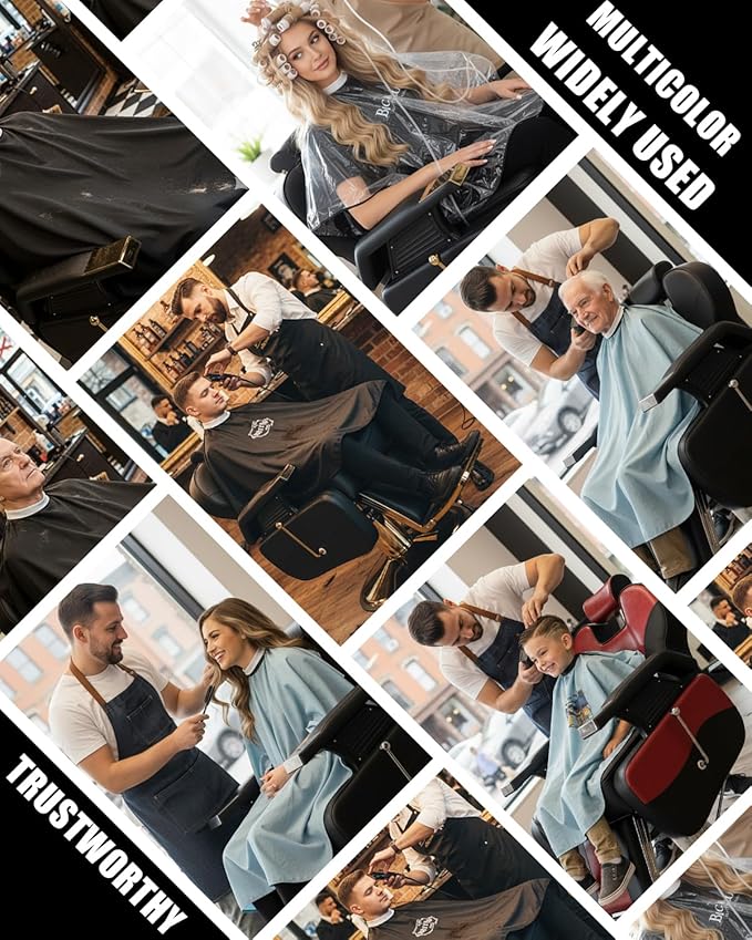 Barber Chair for Hair Stylist, 440 Lbs Heavy Duty Reclining Salon Chair with High-Density Foam Cushioning, Hydraulic Styling Chair for Spa Beauty Salon Home Studio (Black & Silver)