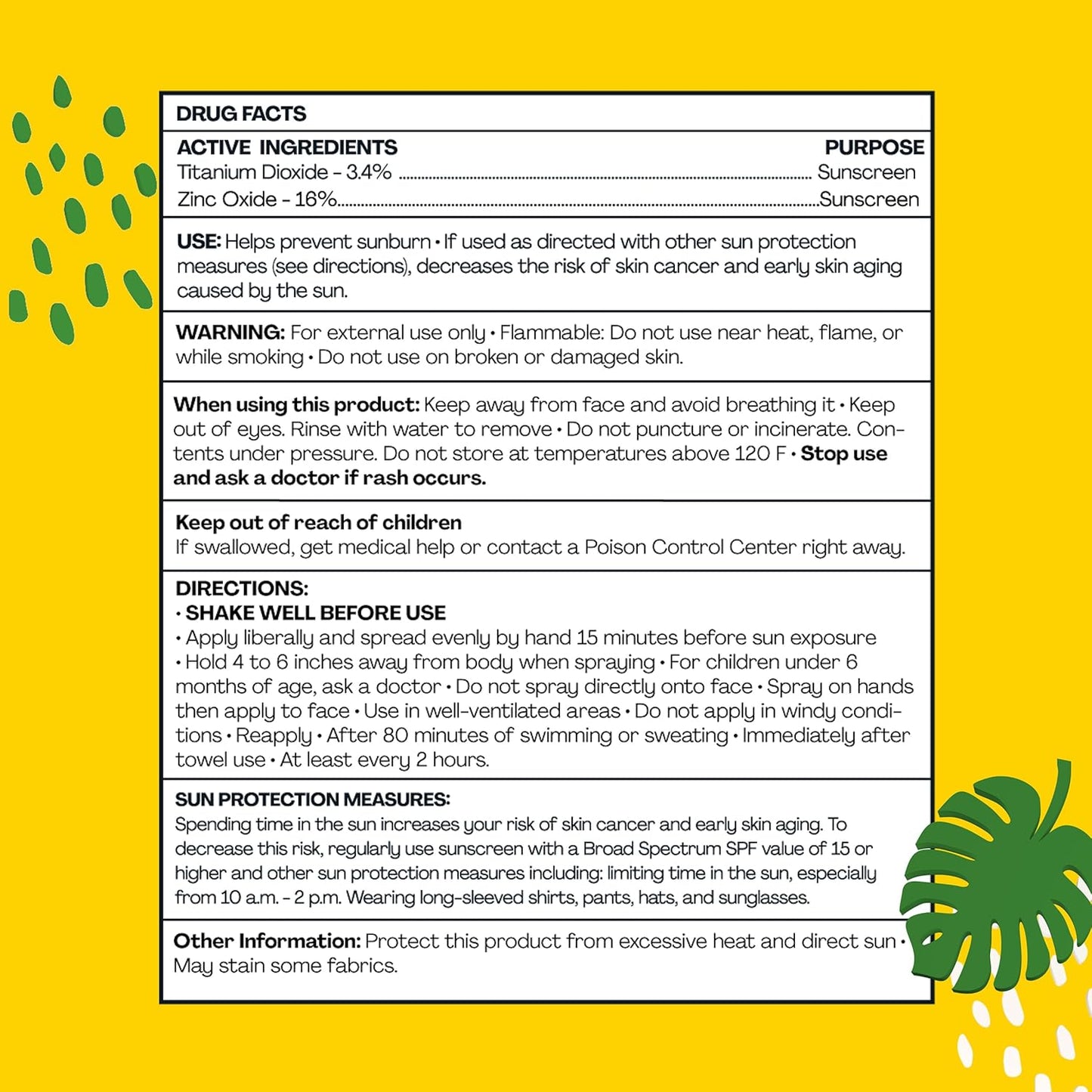 Hello Bello SPF 50 Kids Mineral Sunscreen Spray, Hypoallergenic Broad Spectrum UVA and UVB Protection, Reef Friendly and Water Resistant, 5 oz