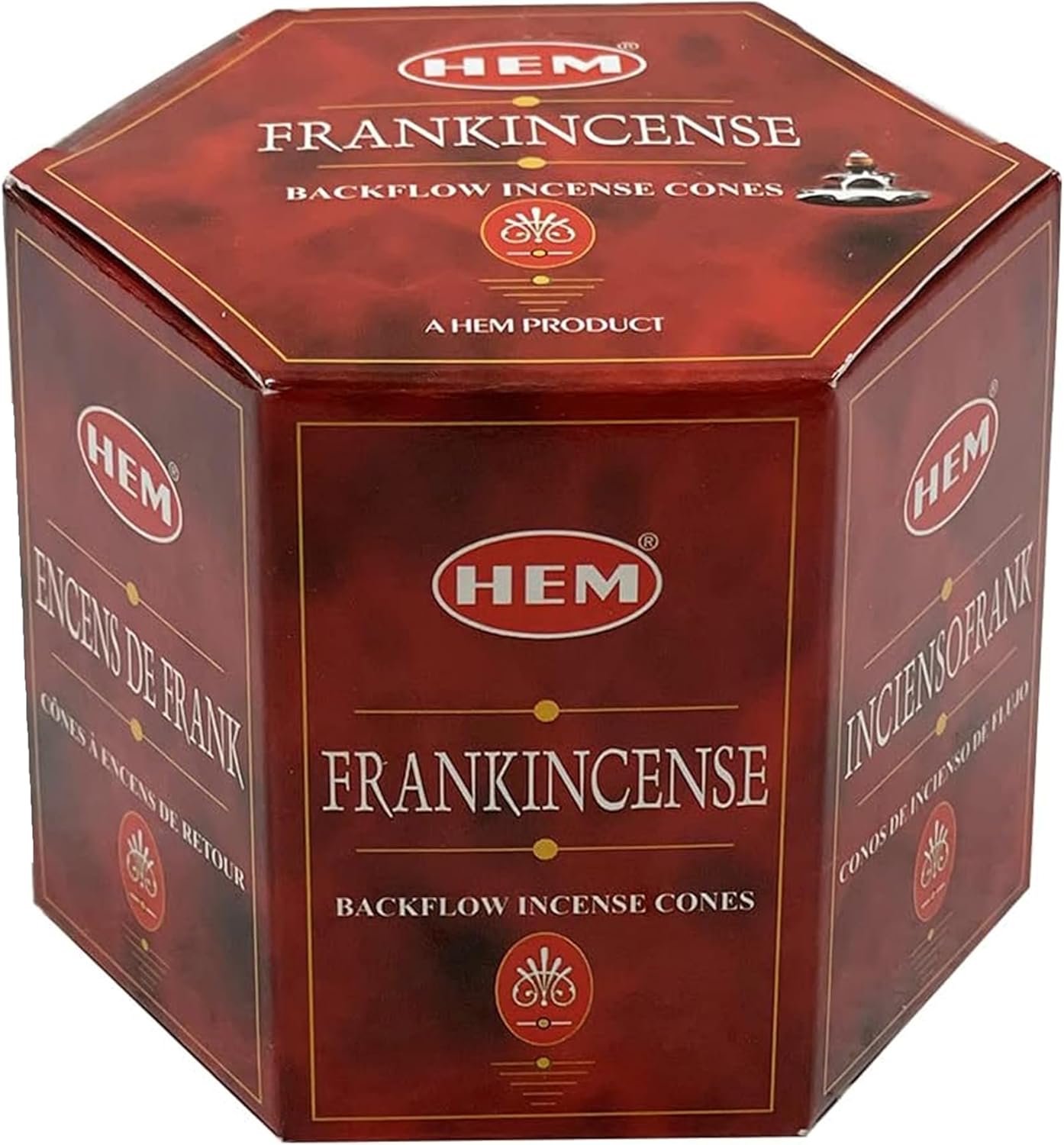 Frankincense Backflow Incense Cones for Inscent Waterfall Aromatic Insent Smoke Fountain Haze Falls