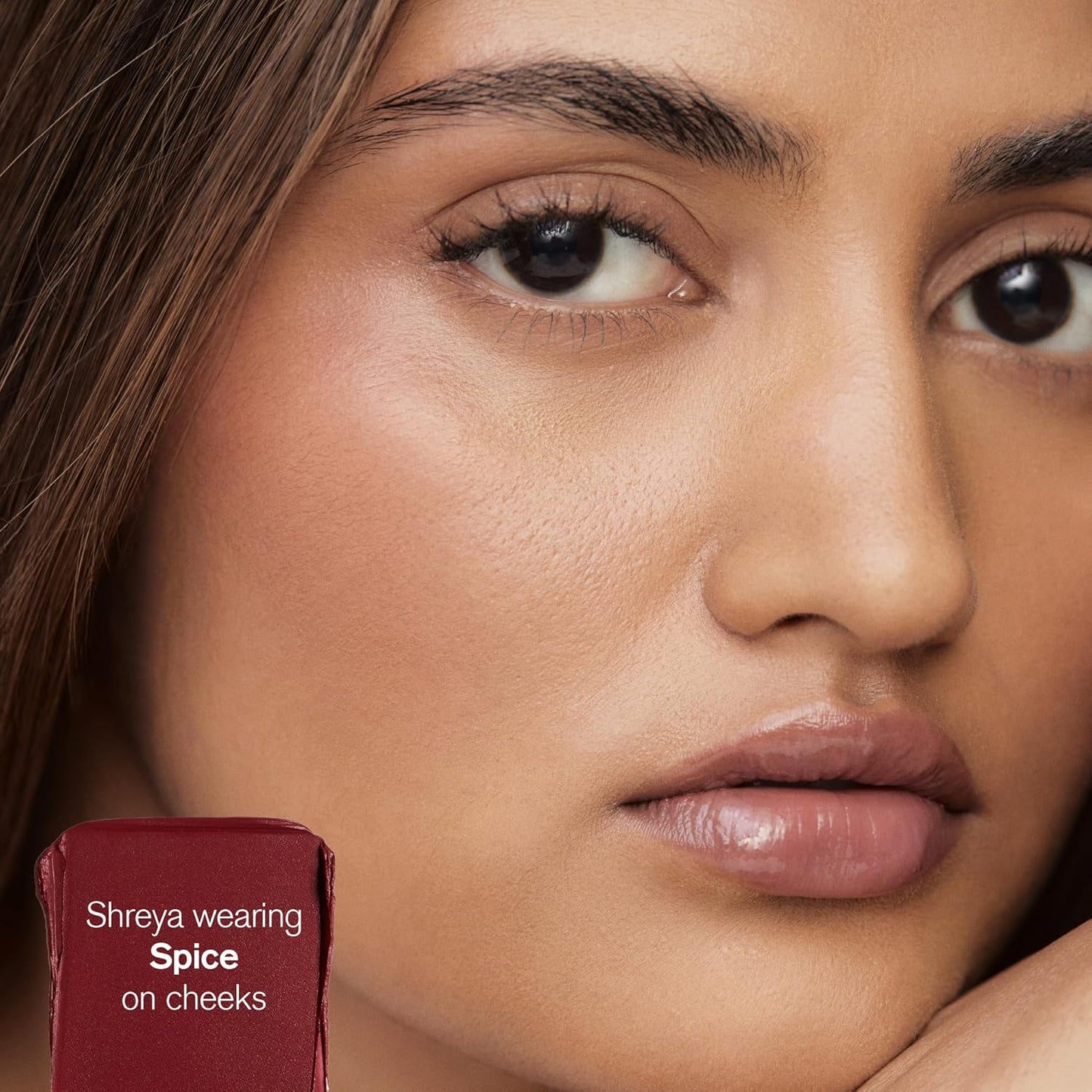 AMI COLÉ Desert Date Cream Blush & Lip Multistick (Spice), moisturizing lip tint, lip and cheek stain, natural lip color