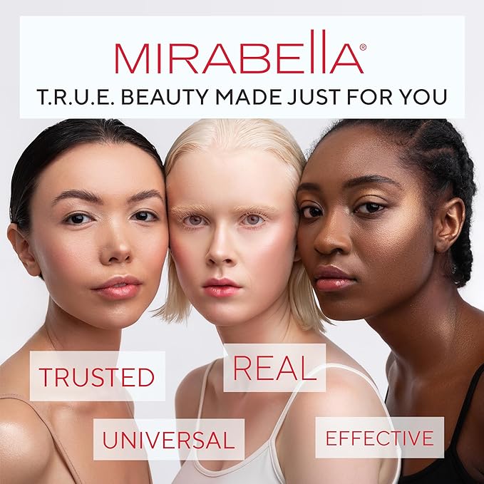 MIRABELLA - Invincible for All HD Liquid Foundation, Moisturizing Face Products for All Skin Types, Full-Coverage Lightweight Foundation Makeup, Moisturizing & Hydrating Beauty Care, Light L100
