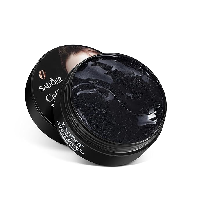 LAVONE Eye Mask - 30 Pairs Caffeine Under Eye Patches Skin Care Products, Eye Masks Skincare for Dark Circles and Puffiness, Reduce Wrinkles, Eye Bags and Fine Lines, for Women and Man