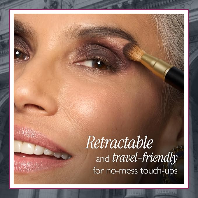 LAURA GELLER NEW YORK Cosmetic Professional Makeup Brushes - Cruelty-Free - 22 Dual-Ended Lip + Eyeshadow Brush