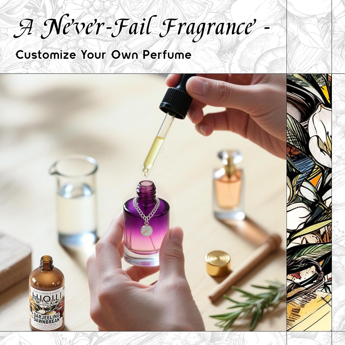 HIQILI Darjeeling Dawnbreak Fragrance Oil for Diffuser, Inspired by B.gari Pr-Homme Eud-Tlette, Candle & Soap, Perfume & Linen Spray Making, Woody Scent, Long-Lasting Aroma - 5.07 Fl Oz - Pour Homme