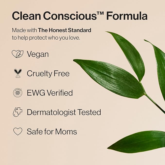 Honest Beauty The Icons Skincare Trio Travel Kit, Mini Hydrogel Cream, Gentle Gel Cleanser, Vitamin C Radiance Serum for Sensitive Skin, Vegan