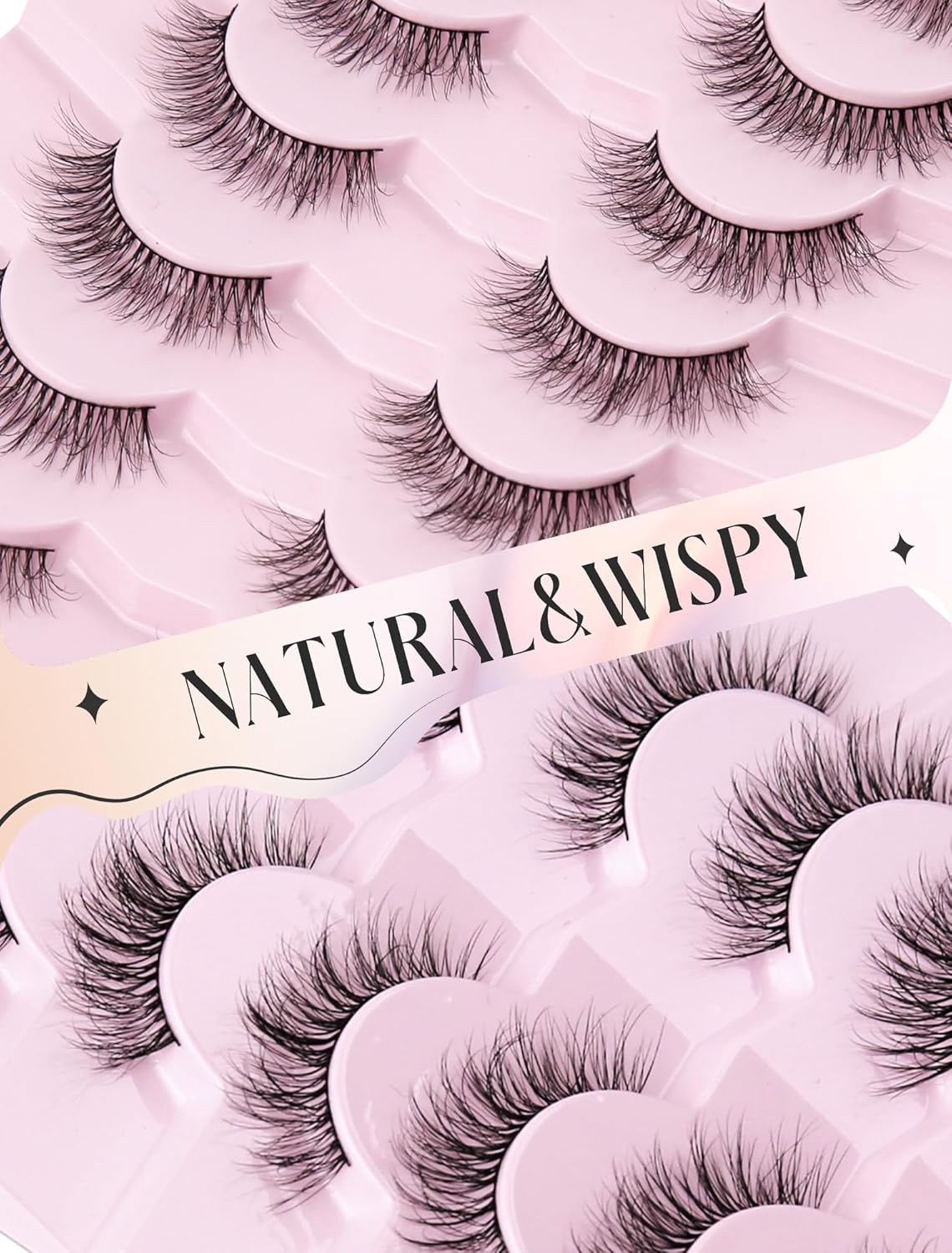 Lashes Wispy False Eyelashes Mink Lashes Natural Lashes Fake Lashes Strip Lashes Cat Eye Lashes Natural Eyelashes UP9