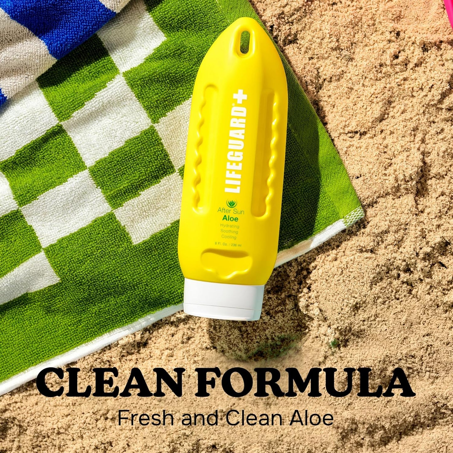 LIFEGUARD After Sun Aloe Gel - Cooling and Soothing Aloe Gel for After Sun Care and Sunburn Relief, Instant Hydration and Moisturizer, Lightweight Texture - 8 fl. oz.