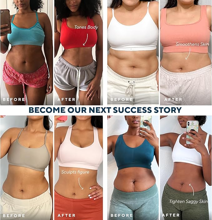 Vibro Sculpt Pro Body Sculpting Massager – Handheld Cellulite Massage Tool for Stomach, Legs & Arms – at-Home Body Toning & Smoothing Device